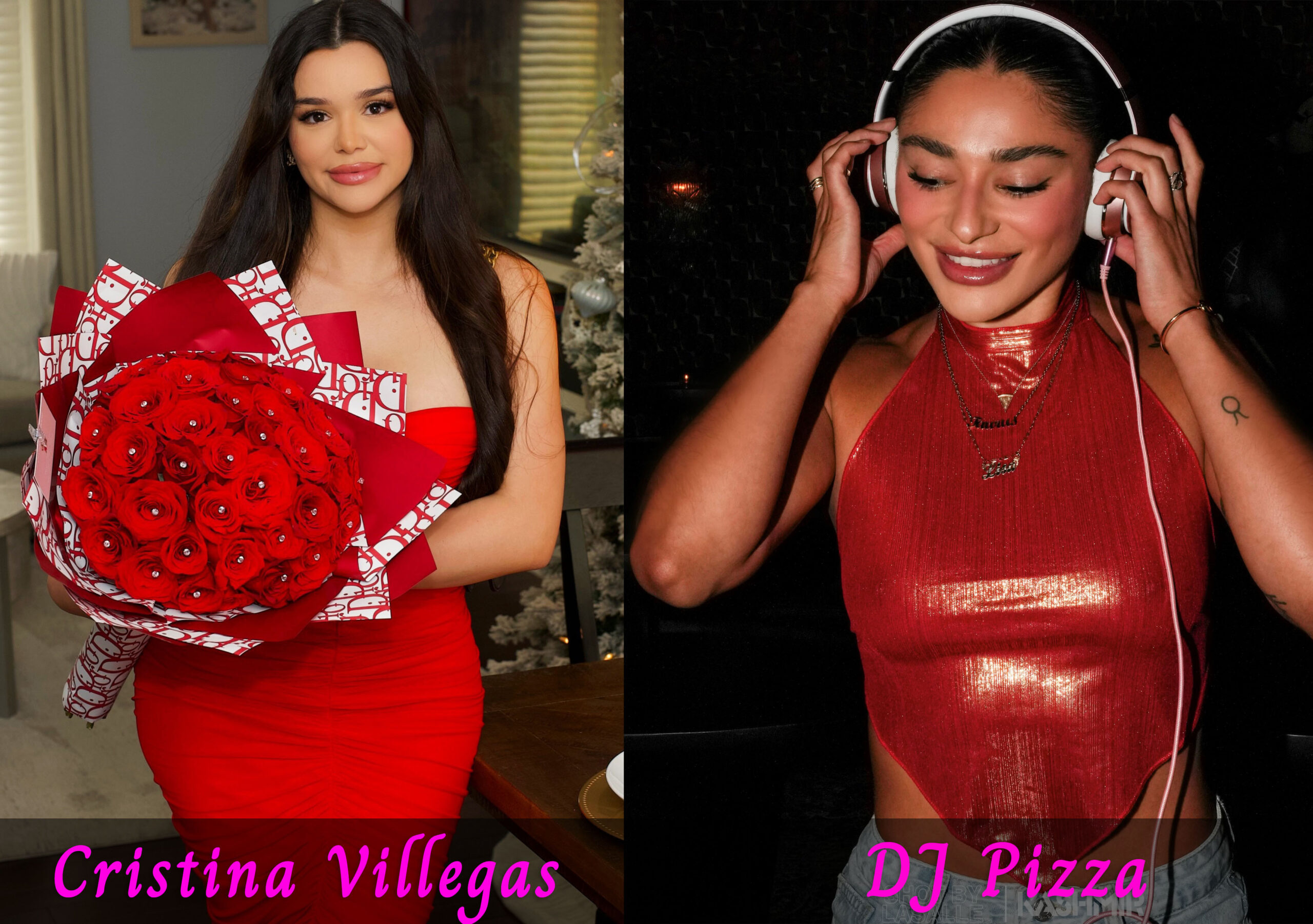 Cristina Villegas hosting the Dancing Queen Contest at Club 390, with DJ Lisa Pizza spinning tracks and beautiful entertainers performing on stage during the 20th Anniversary celebration.